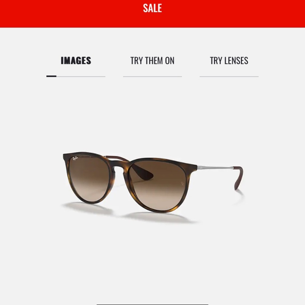 Ray Ban “ Erika” Sunglasses